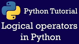 Logical operators in python