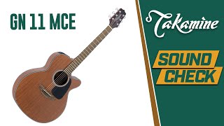 Video thumbnail for SOUND CHECK -Takamine GN11MCE. by Sonotec Brasil