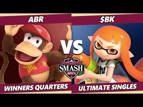 Virtuocity 2022 Winners Quarters - ABR (Diddy Kong) Vs. $BK (Inkling) SSBU Ultimate Tournament