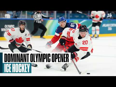 Czechia vs Canada Highlights 🇨🇿🏒🇨🇦 | #milanocortina2026