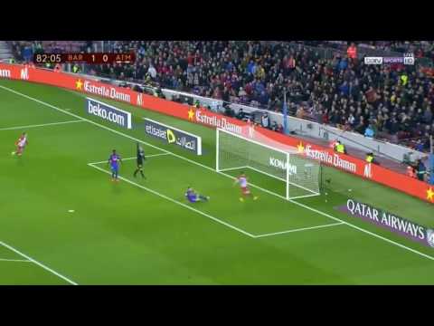 Kevin Gameiro Goal - Barcelona vs Atletico Madrid 1-1 - Copa del Rey 07-02-2017 _HIGH