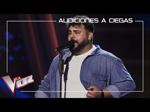 Rafael Ruiz canta 'La quiero a morir' | Audiciones a ciegas | La Voz Antena 3 2020