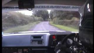 preview picture of video 'ALMC Stages Rally 2009 - Class 11 Corolla - Stage 1'