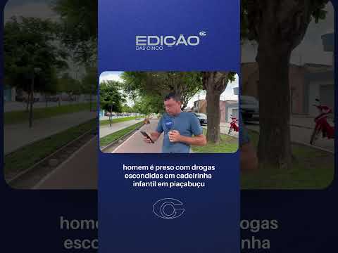 Homem é preso com drogas escondidas em cadeirinha infantil no Litoral Sul de Alagoas