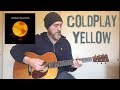 Coldplay - Yellow - Guitar lesson - by Joe Murphy