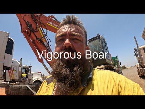 Triple Road Train South Bound In Western Australia