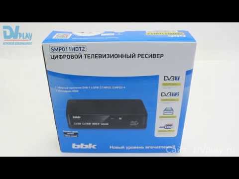 BBK SMP011HDT2 - обзор DVB-T2 ресивера