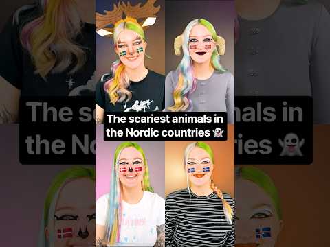 The scariest animals in the Nordic countries 👻