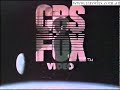 CBS FOX VIDEO Gativideo S A 1989 RARE