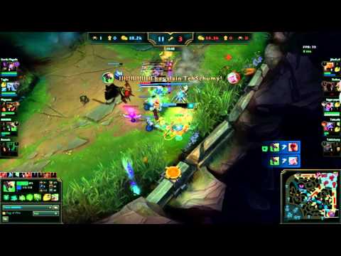 Twitch 1v4 Quadra Kill