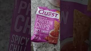 quest protein chips spicy sweet chili #shorts #tiktok #chips