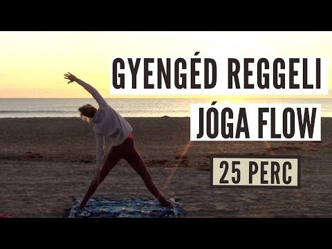 Gyengéd REGGELI JÓGA flow  | 25 perc | Ébresztő sunrise jóga
