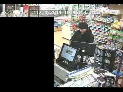 Security footage of suspect wanted in Arson investigation