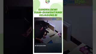 Viral Potret Sandra Dewi Diam-diam Jalani Pemeriksaan di Kejagung RI, Penampilannya Langsung Disorot