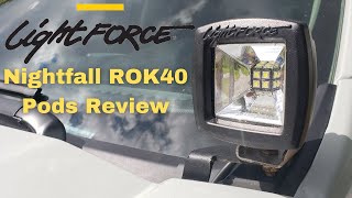 Lightforce Nightfall ROK40 Pods Review | Best Budget Quality LED Pod Light?