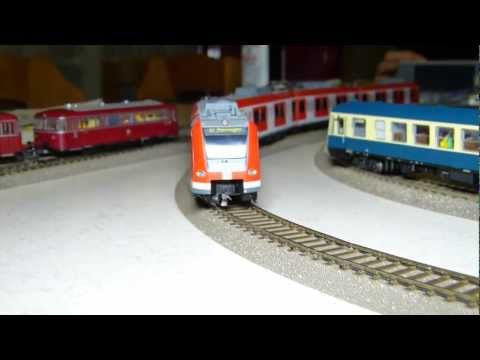 16. Stummi-Treff WN,  22 - S-Bahn BR 423 004-1 als S1 mit Sound unterwegs