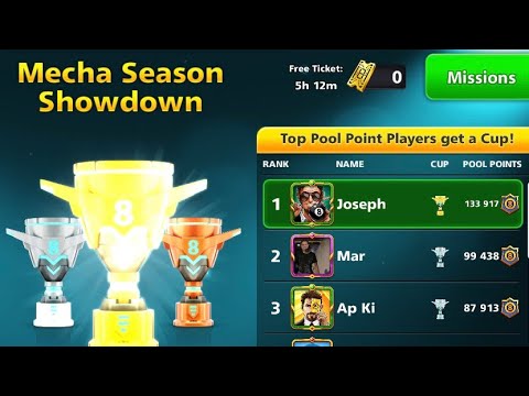 133k Pool Points In The Mecha Season Showdown