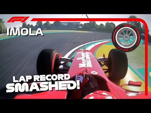 The Ferrari F2004 With Slicks SMASHES the Imola Lap Record!