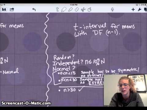 AP Statistics | Chapter 8 Review | Confidence Intervals