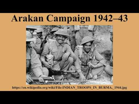 Arakan Campaign 1942–43
