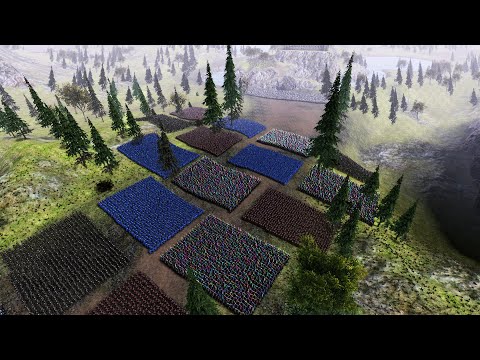 Knights Lay siege to the Castle | Ultimate Epic Battle Simulator UEBS