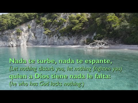 Nada te Turbo (Nothing Can Trouble - Taize) [with lyrics for congregations]