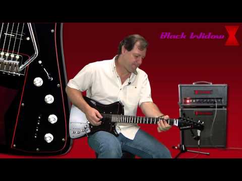 Black Widow Guitar Demonstration - A revolutionary new guitar design