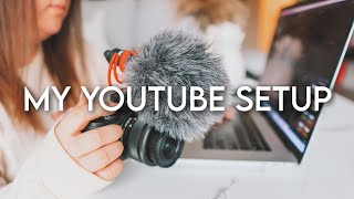 My Equipment For YouTube | 4K Camera, Lighting, Audio + More!
