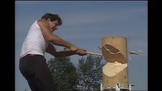 1990 STIHL TIMBERSPORTS® Albany Timber Carnival — Stock Saw, Axe Throwing and Springboard
