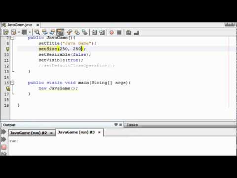 Beginner Java Game Programming