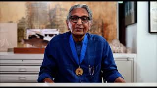 Balkrishna Doshi's acceptance speech for the Royal Gold Medal 2022