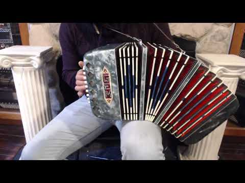 3674 - Aquamarine Gem Chemnitzer Concertina LM 28 24 $1199