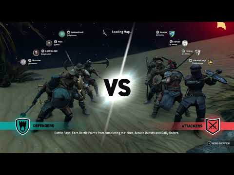 For Honor Year 6 Season 4: Shattered Fates Faceoff Screen [Archive]