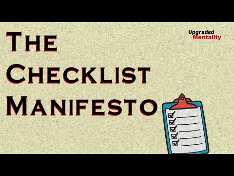 The Checklist Manifesto by Atul Gawande – Animated Book Summary