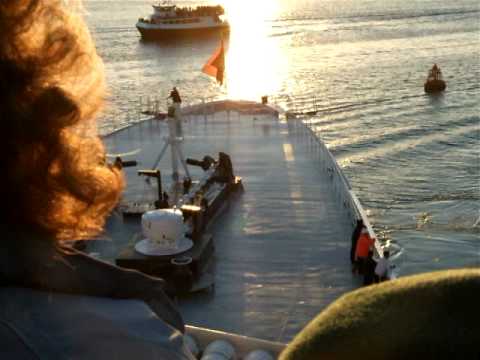 QE2 Leaving Southampton 22/10/2008