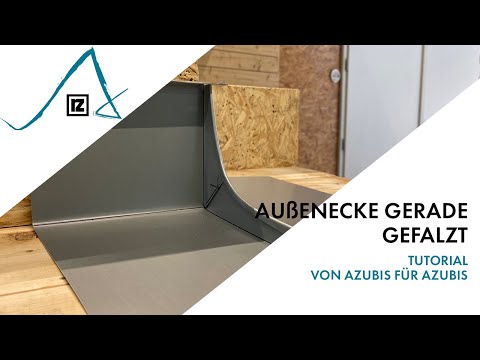 Tutorial: Außenecke gerade gefalzt (💪💪)