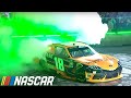 Daniel Hemric burns it down on Broadway and back flips off the car | NASCAR in Nashville