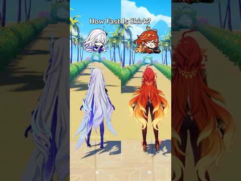 How Fast Is Skirk In Genshin Impact