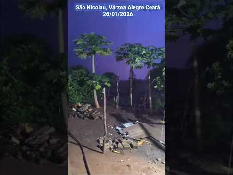 🇧🇷 CHUVA EM VÁRZEA ALEGRE CEARÁ 26/01/2026