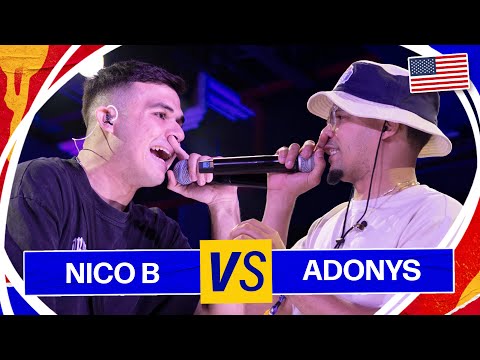 NICO B vs ADONYS - Semifinal | Red Bull Estados Unidos 2025