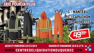 Promotions Construction – Centre de Liquidation du Québec – Avril – 2022