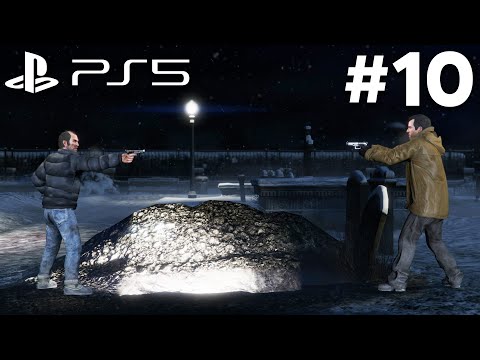 GTA 5 PS5 Gameplay Walkthrough Part 10 - THE SHOWDOWN