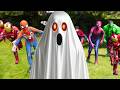 Ghosts VS Superheroes - Hide and Seek!