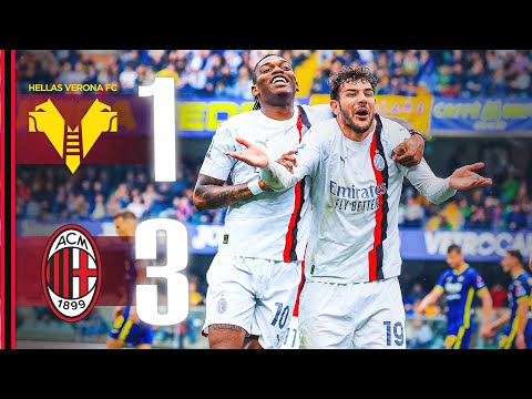 Theo, Pulisic and Sammy secure win | Hellas Verona 1-3 AC Milan Highlights Serie A