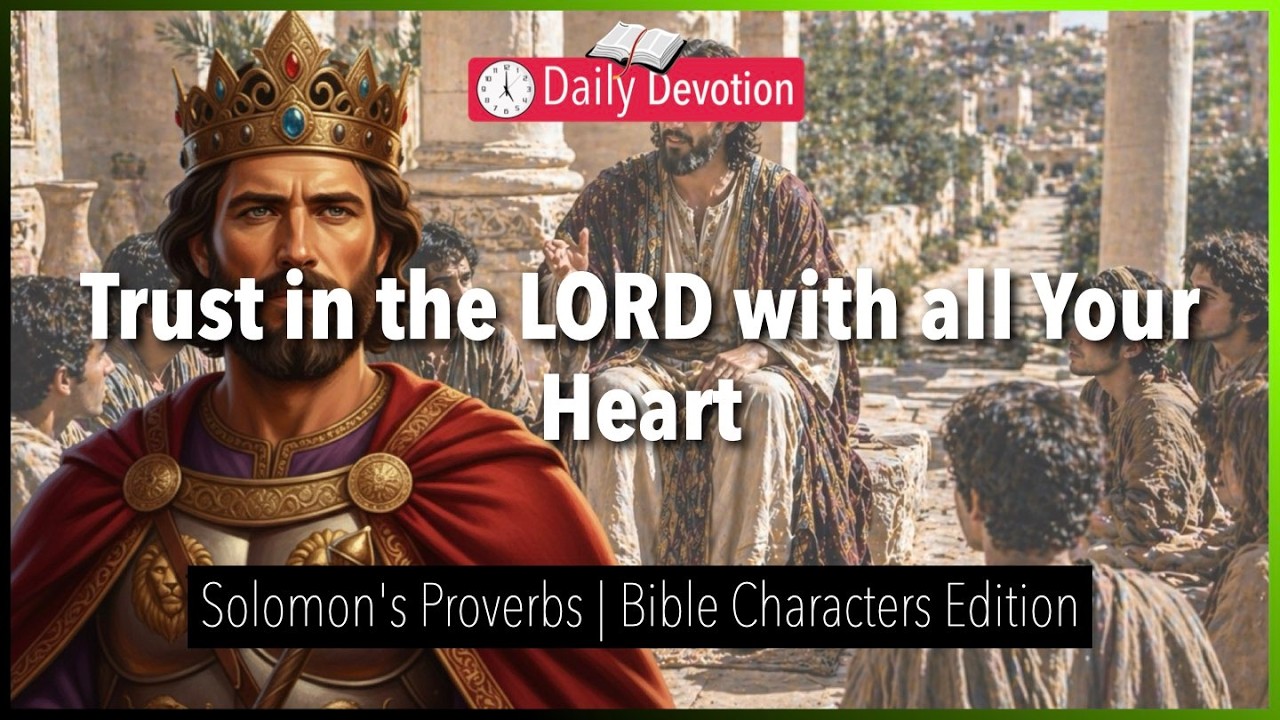 April 26: Trust in the LORD with all Your Heart - Solomon's Proverbs - Proverbs 3:5-6
