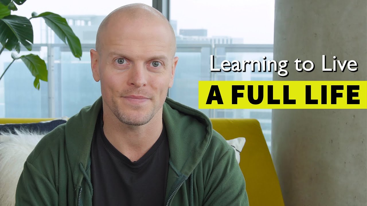 How to Live a Full Life: Integrating Productivity + Creativity + Self-Reflection | Tim Ferriss