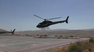 מסוקים ממריאים. Helicopters taking off