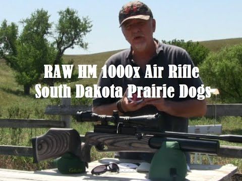 Prairie Dog Shoot with the  RAW HM Air Rifle