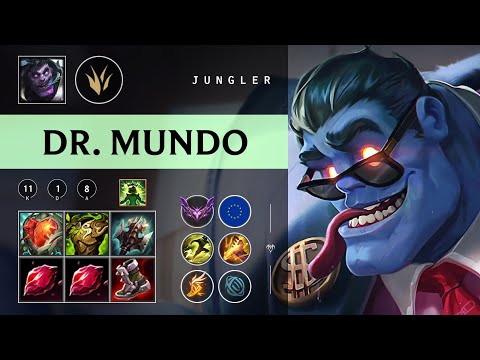 Dr. Mundo Jungle vs Jarvan IV - EUW Master Patch 26.02
