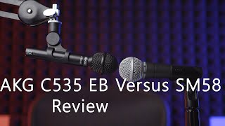 Video thumbnail for AKG C535 Review vs the Shures SM58 by ZP Productions